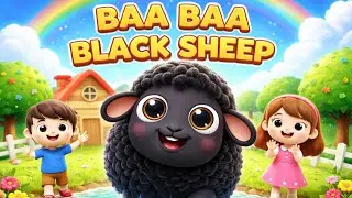 Baa Baa Black Sheep 🐑 | Nursery Rhymes for Kids | Baby Songs & Lullabies