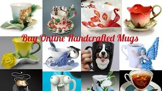 Beautiful Handcrafted Coffee Or Tea Mug Buy Online on Amazon / Specialised mugs Gift Collection