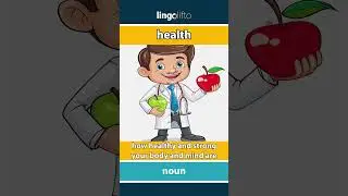 🇬🇧 Health Meaning : Flash Card : Learn English Vocabulary