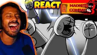 MADNESS COMBAT DA ZUEIRA VIVE!! React AO REMAKE HILÁRIO do VINIZITO!! #madnesscombat #luanzito