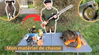 Je vous présente mon matériel de chasse !