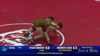 OHSAA State Wrestling Tournament: Semi-Finals - March 9, 2018
