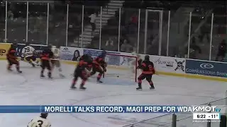 Morelli talks scoring record, Magi prep for WDA tourney