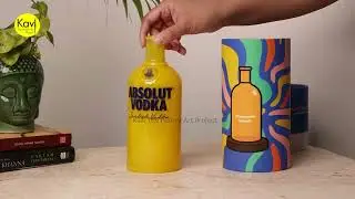 ✨ DIY Upcycled Bottle Lamp | Creative Home Decor Idea ✨