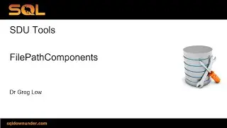 SDU Tools 153   File Path Components