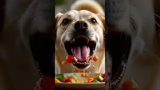 Dog eat fruit #shorts #viral #cute #furry #dog #animals