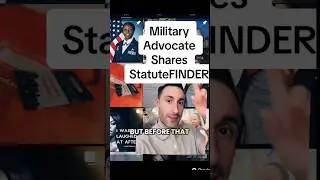 Military advocate shares StatuteFINDER