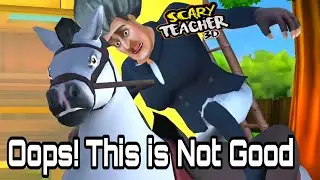 Riding a Horse is My Specialty - Scary Teacher 3D Malaysian - Special Chapter