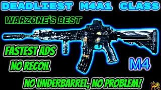 DEADLIEST M4 BUILD? FASTEST ADS SPEED! MAX RANGE M4, NO RECOIL! (BEST WARZONE M4A1 CLASS SETUP)