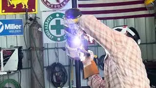 P91 Chrome (ER90sB9) 6G Position (GTAW) tig welding