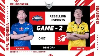 [Game - 2] REBELLION ESPORTS vs ONIC | MPL ID S13