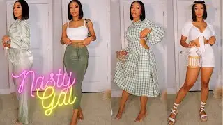 I Bought Clothes From NASTYGAL!- Try On Haul- *NOT Sponsored*