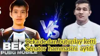 deBeka butunlay ketti  /@SENATORPUBGM Beka sizham de oldin oynagan hech narsa ozgarmedi de chemp🏆