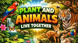 Plants And Animals Live Together। Social Science। @asclassesnoida