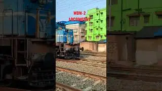 Indian oldest diesel locomotive🔥#indianrailways #shortsvideo #video #wdm2 #indianlifelines #railway