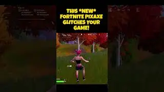 This Fortnite pickaxe GLITCHES your Game! #fortnite #shorts