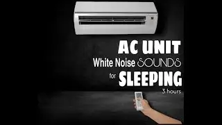 AC Unit sound 3 hours white noise - Sonido de aire acondicionado 3 horas ruido blanco