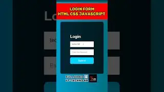 Create Simple Login Page With Html Css