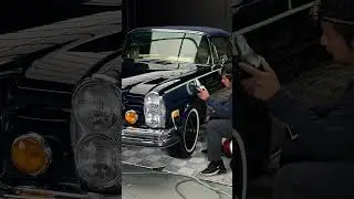 Classic 280SE Cabriolet: Mirror-Finish Polish in 21 Seconds