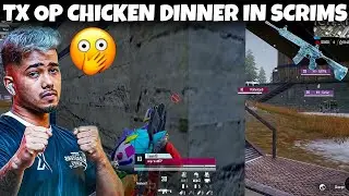 TX OP Chicken Dinner With SCOUT🔥In Vikendi | SCOUT OP Performance In Scrims