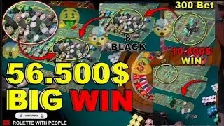 🔴Live Roulette|🚨Exclusive Big Win 56,400$🎰Saturday Session💲$300 Bets Las Vegas Casino ✅2026-01-17