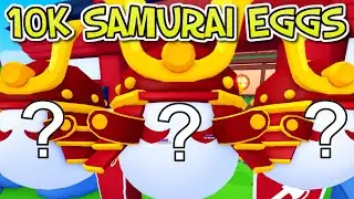 I HATCHED 10,000 SAMURAI EGGS IN TIMBER CHAMPIONS AND THIS IS WHAT I GOT..