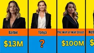 💰🤑 Margot Robbie's Paycheck For Every Movie He Ever Made
