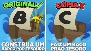 AS MELHORES CÓPIAS DE BUILD A BOAT FOR TREASURE | Roblox