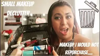 THROWING OUT THE WORST MAKEUP I OWNED| I WILL NEVER PURCHASE SOME OF THESE PRODUCTS AGAIN!