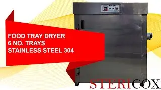 6 Trays Food Tray Dryer Stainless Steel for Africa