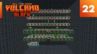 Hydroponic Farm for Essences - ATM Volcano Block #22