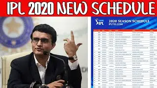IPL 2020 New Schedule Details is Here | #Nettv4u