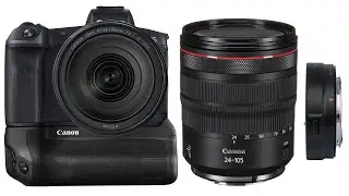 My New Canon EOS R with BG E22 Grip