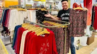 Choáng Ngợp SIÊU THỊ QUẦN ÁO TẾT Hàng Thiết Kế Giá Rẻ Bà Con Mua Sớm 
