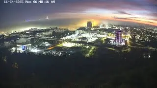 Crazy Fog Cincinnati, Ohio River Time Lapse - 11-24-2025