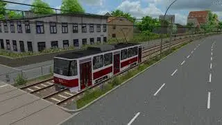 OMSI 2 Tram .Map Schönau   Line 1