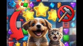 Pet Rescue Saga Nivel 9522: &iexcl;Sin Boosters! 🚫 Soluci&oacute;n F&aacute;cil & ASMR 🎧