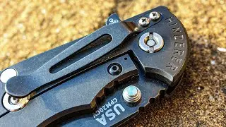 The Hinderer XM-24 CPM 20CV Gen 6 Stonewash DLC 