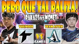 THUNDER AWAKEN VS TEAM ASTER BO2[GAME 1]PAKAZS VS MONET - THE INTERNATIONAL 11 - 2022 - DOTA 2