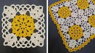 Tutorial Merajut pola sederhana untuk taplak meja,selimut bayi & scraft