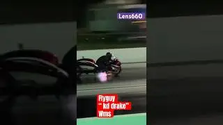 Watch that exhaust glow as it goes down the track. #glowing #heat #orange #pipe #flyguy #tuck
