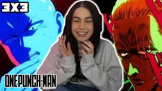 PURE AURA!!│ONE PUNCH MAN Season 3 Episode 3 REACTION