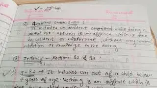 Excusable Acts  (Tort ) (5th Sem) (Part 3)