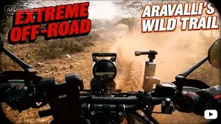 EXTREME OFF-ROAD ON THE ARAVALLI || JUMPING BIKES ON ROCKS TO DEEP BUMPS