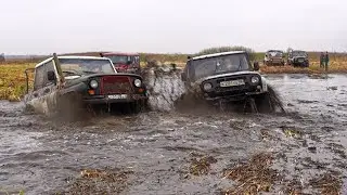 КАК утопить УАЗ?
