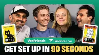 How to Set Up Fanatics Live Account & Get VeeFriends Cards