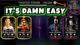 Twisted Tower Battle 150 Boss Fight And Reward || Mk mobile || Mortal kombat ||