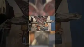 The Demogorgon spread from my Stranger Things PopUp BookI did the paper engineering, illustrations