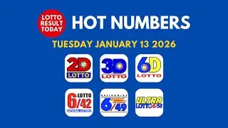 Hot Lotto Numbers January 13 2026