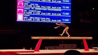 Angela Andreoli - Stuck FULL-IN dismount - Elite Gym Massilia 2021